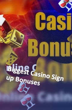 Best casino sign up bonus
