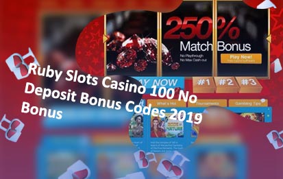 Ruby slots no deposit bonus codes july